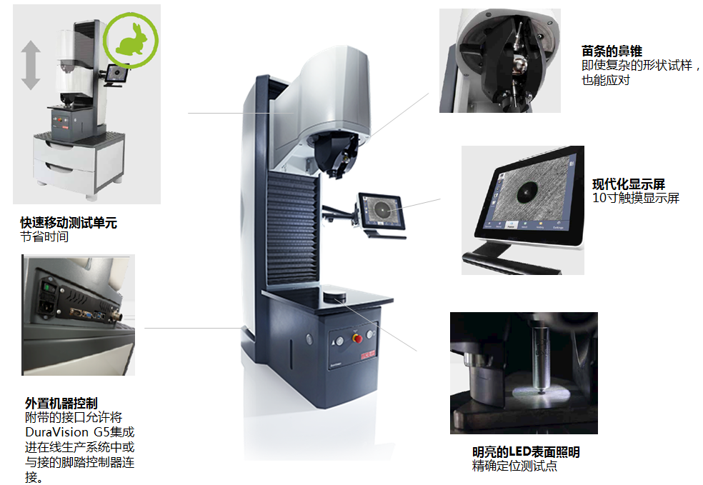 DuraVision G5布洛維通用硬度計(jì)詳細(xì)介紹