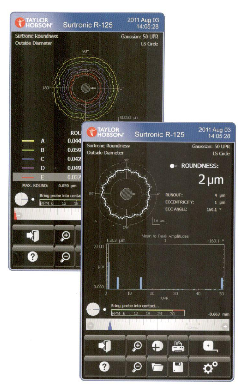 Surtronic R-100系列的測(cè)量軟件