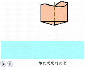 維氏硬度測量動畫