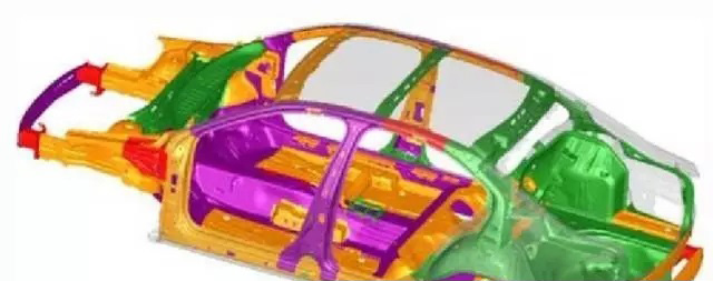 大眾某新車型熱成形件使用情況